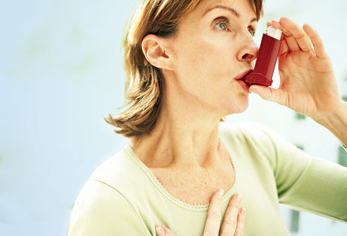 A Visual Guide to complete Asthma Cure Photolibrary_rf_photo_of_woman_using_asthma_inhaler