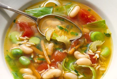 Top 24 Ways to Lose Weight Without Dieting Getty_rf_photo_of_minestrone_soup