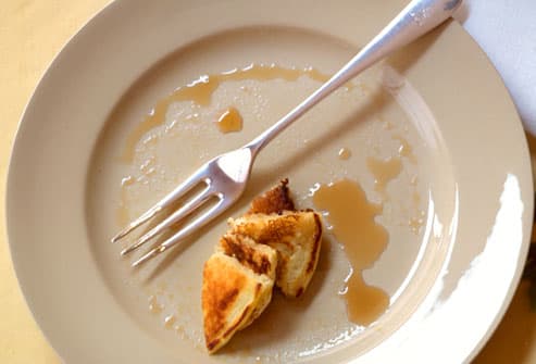 Top 24 Ways to Lose Weight Without Dieting Getty_rm_photo_of_eaten_pancakes