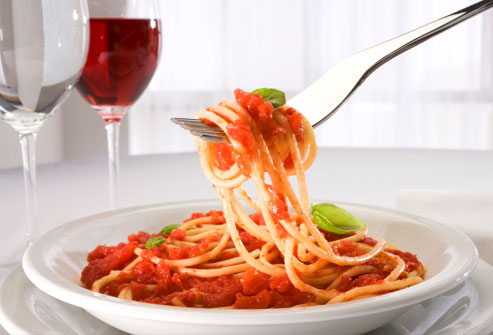 Top 24 Ways to Lose Weight Without Dieting Getty_rm_photo_of_spaghetti_dinner