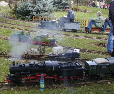 Impressionen aus der Welt der personenbefördernden Gartenbahn Rdbl1006