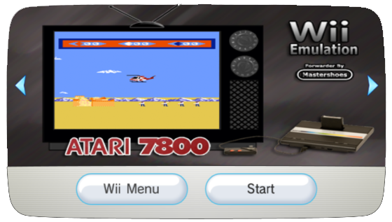 Atari 7800 Con Roms para Wii Wii78002ndedition