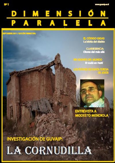 Revista Dimensión Paralela Número 1 Septiembre de 2011 Portada1