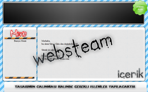 websteam comic soon tasarımı Coimic