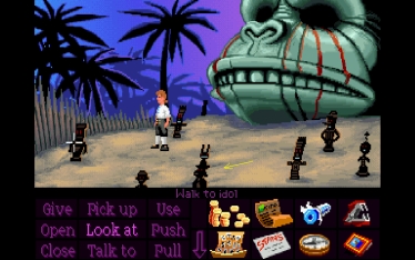 Un par de huevos de pascua del Monkey Island special edition Idolosamymxmini