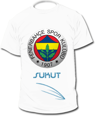 T-Shirt Reyonu Sukut