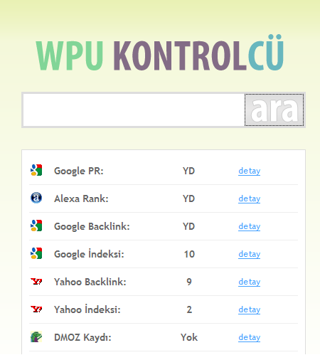 Mükemmel Bir İstatistik Gösterme Kodu Wmpkontrol