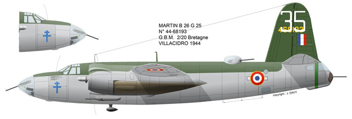 Recherche photos B26 MARAUDER groupe BRETAGNE ... 147_7