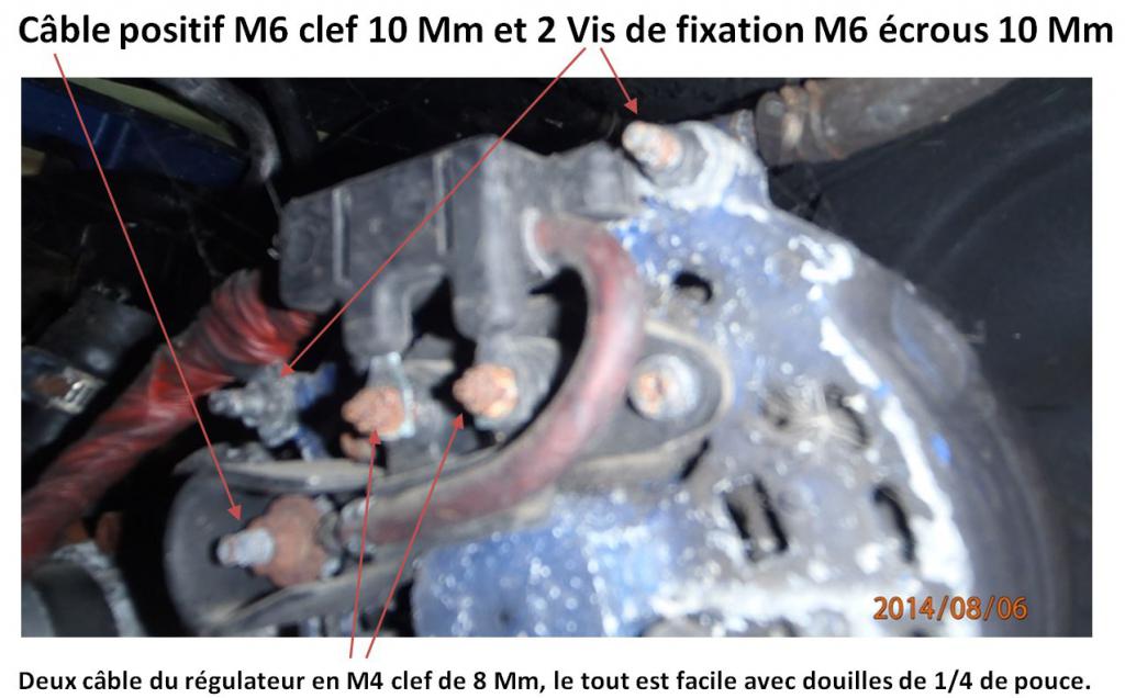 changement galet et courroie R-gulateur-4702e04