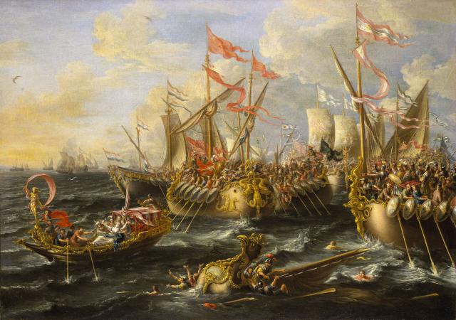 Une petite histoire par jour (La France Pittoresque) - Page 13 Castro_battle_of_actium-55051cb