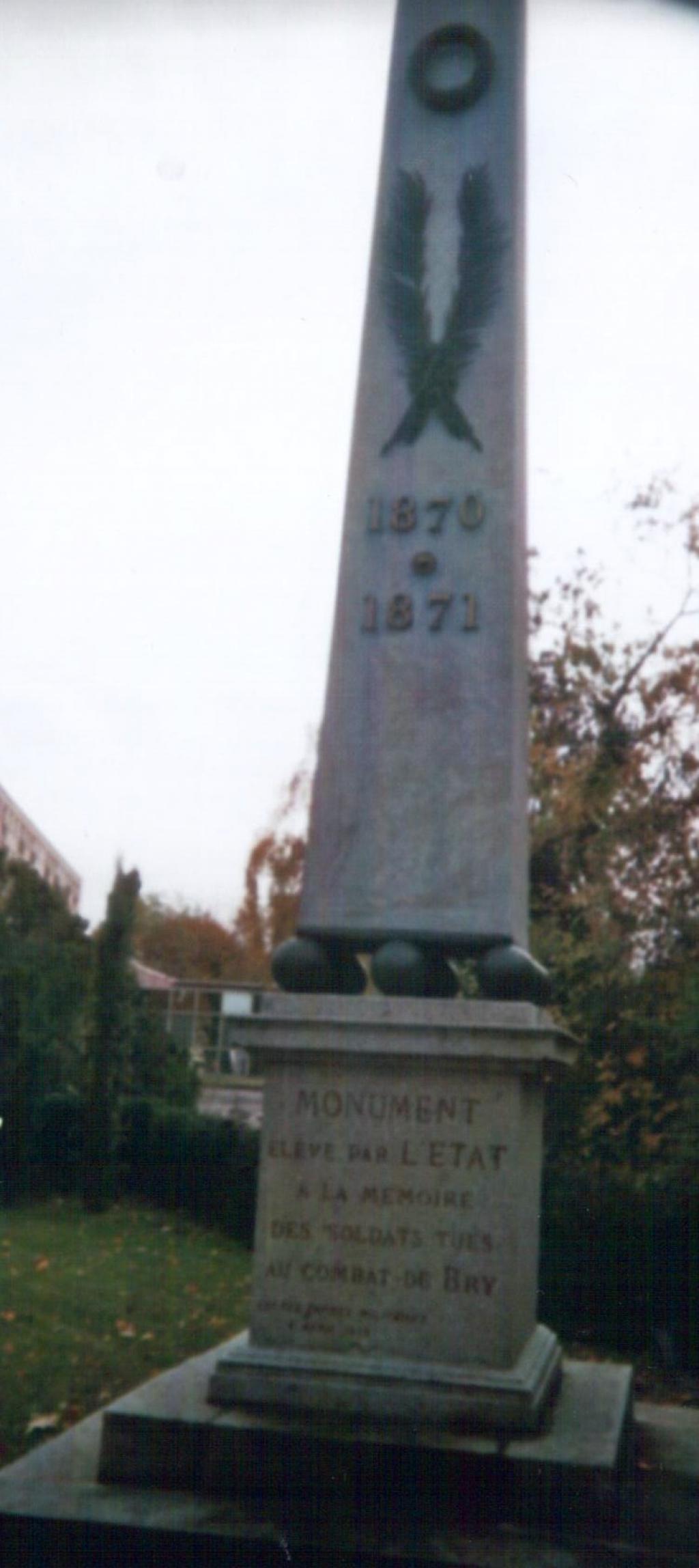 150e anniversaire de la bataille de Bry sur Marne  Monument-1633786