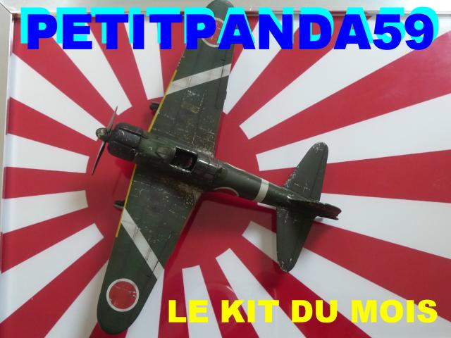   MITSUBISHI A6M2b ZERO type 21 1/72 by PETITPANDA59 Le-kit-du-mois-2843e1e