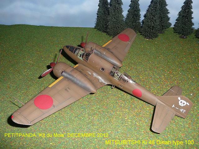 DECEMBRE 2012 MITSUBITSHI Ki 46 DINAH type 100 1/48  By PETITPANDA A2-a-3af60a1