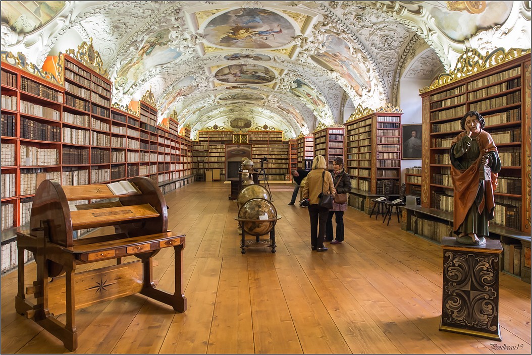 Prague - La bibliothèque de Strahov  Pb_496-419b6bc