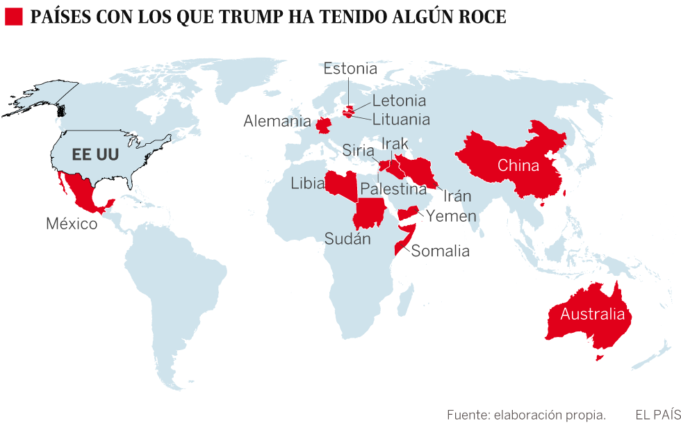 صحيفة إسبانية تنشر خريطة للنزاعات الدبلوماسية بين ترامب وبعض الدول 91202-%D8%AE%D8%B1%D9%8A%D8%B7-%D8%A7%D8%B9%D8%AF%D8%A7%D8%A1-%D8%AA%D8%B1%D8%A7%D9%85%D8%A8
