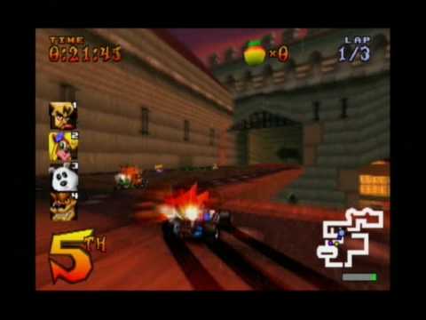  تحميل لعبة السباقات الممتعة crash team racing ps1  0