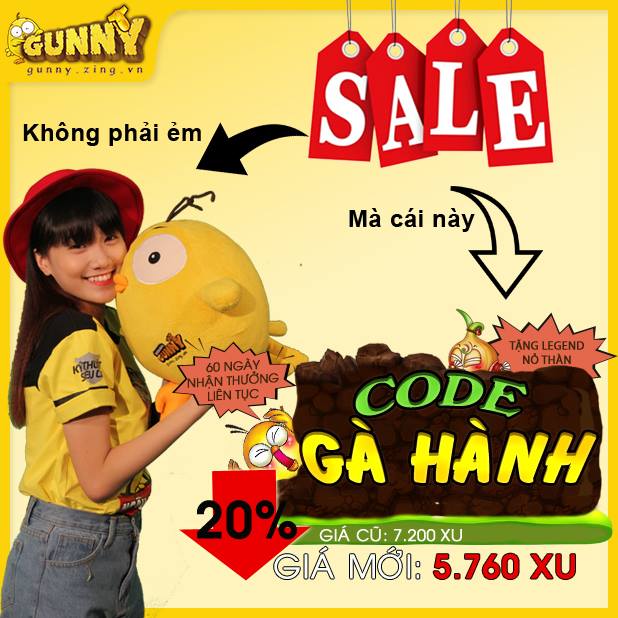 Khuyến mãi kép: săn code Gà Hành dễ dàng chưa từng có! GaHanh1