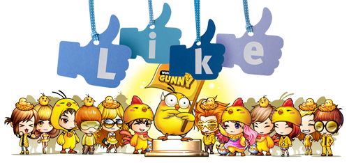 Gunny – 3000 Like để mở minigame Hot Update Like_Gunny