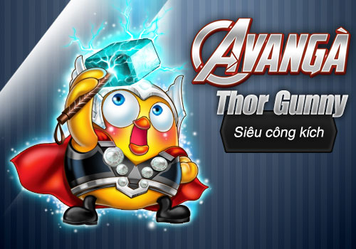 Gunny – Bộ 5 siêu anh hùng gây sốt Vương quốc Gà Thor-sieu-cong-kich