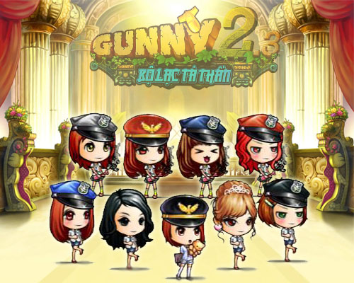 [05-01-2011]SNSD xuất hiện tại Gunny  SNSD