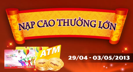 Ngọa Long –  Nạp cao thưởng lớn Napcaothuonglon