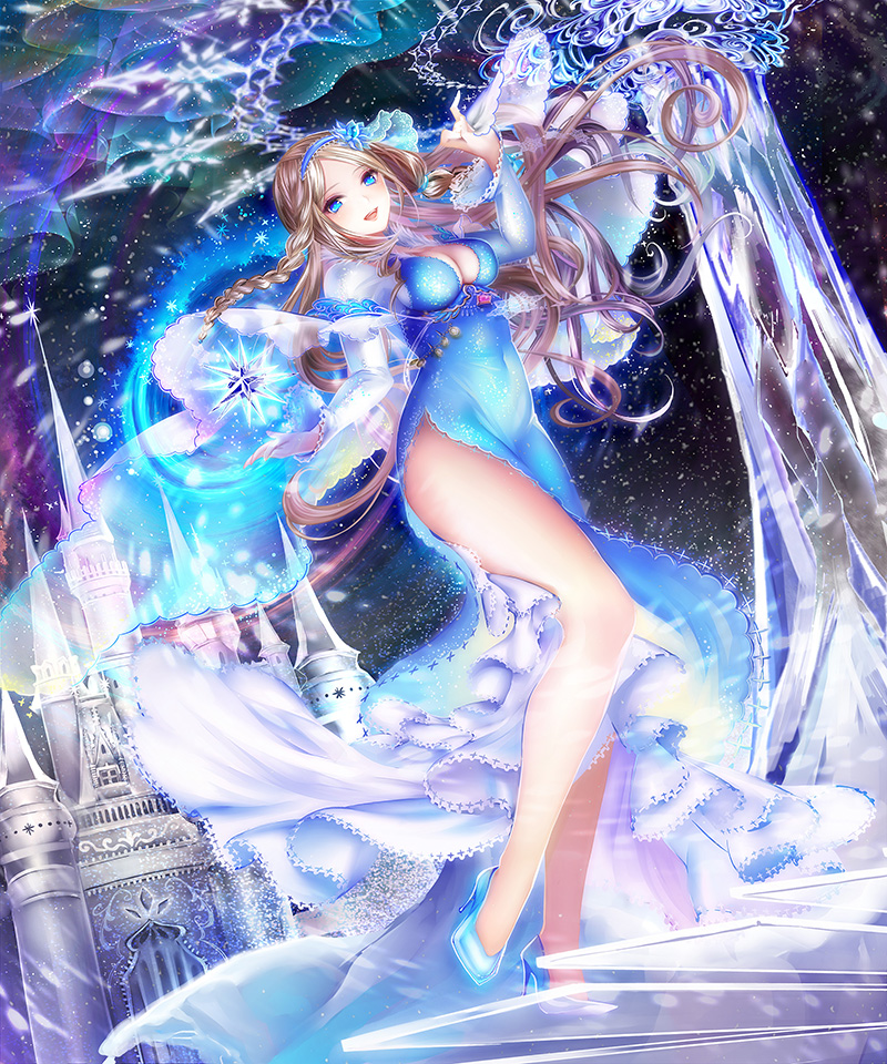 [PIC] Queen snow  Anime-art-girl-Frozen-1416990