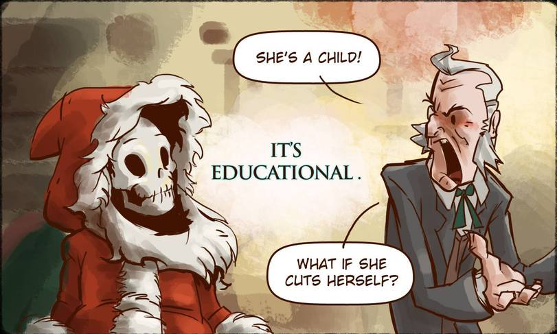 Imagem do Dia - Página 7 Skeleton-santa-claus-Terry-Pratchett-comics-1742619