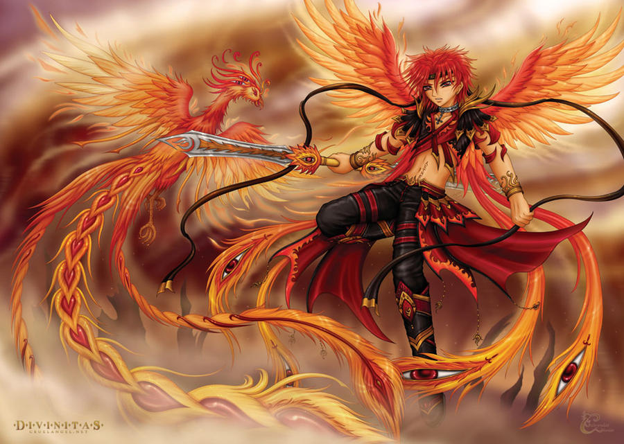 Shana Hirai (Reworked) The_golden_phoenix_by_caleyndar