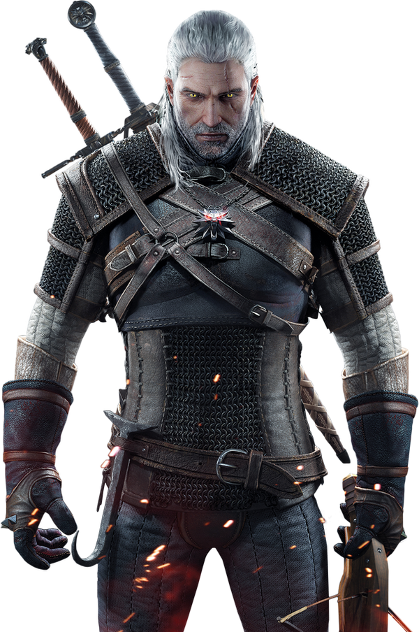 The Witcher 3: Wild Hunt The_witcher_3___geralt_render_by_ashish913-d7w68dt