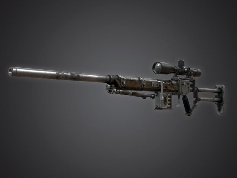 Projet de tenue Post-Apo, besoin de conseil ! Rusty_sniper_rifle_by_kutejnikov-d9kg1d9