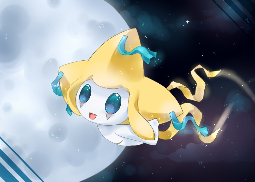 Quel est votre Pokémon préféré du type... ? - Page 9 _jirachi__by_gigaimpacter-d4qz4sy