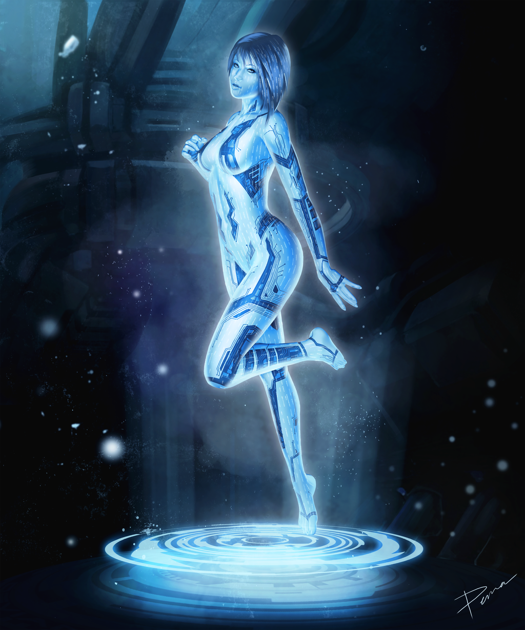 Promotion: Azusa and Snow Cortana_by_pemamendez-d620ihc