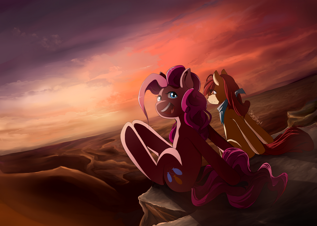 Pony art of the non diabetic variety.  - Page 23 Ppcm__desert_by_skyeypony-d9qflkg