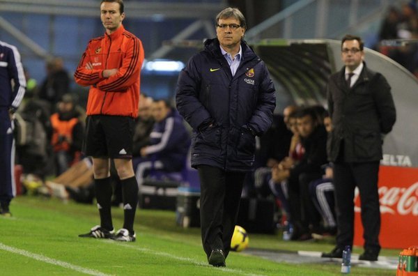 La afición le pone al Tata Martino un sobresaliente Vigo-29-10-13-Celta-FC-Barcelo_54392566597_54115221154_600_396