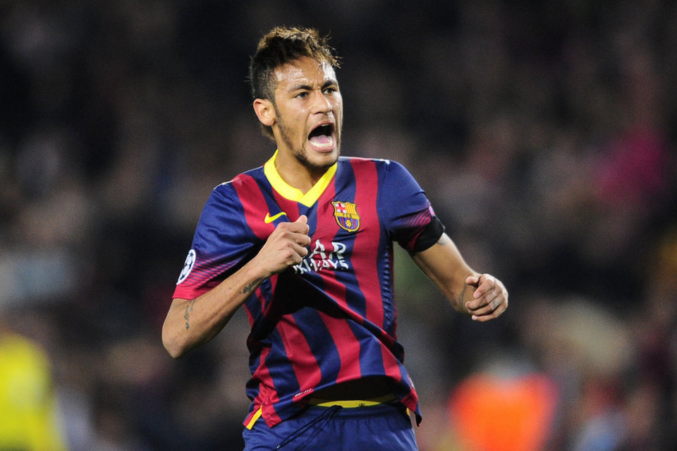 صور : مباراة برشلونة - مانشستر سيتي 2-1 ( 12-03-2014 )  Barcelona-s-Neymar-shouts-duri_54403344424_54115221152_960_640