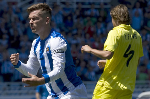 PRETEMPORADA REAL SOCIEDAD 2014-15. REAL-SOCIEDAD-VILLARREAL-GRIEZ_54408076612_54115221154_600_396