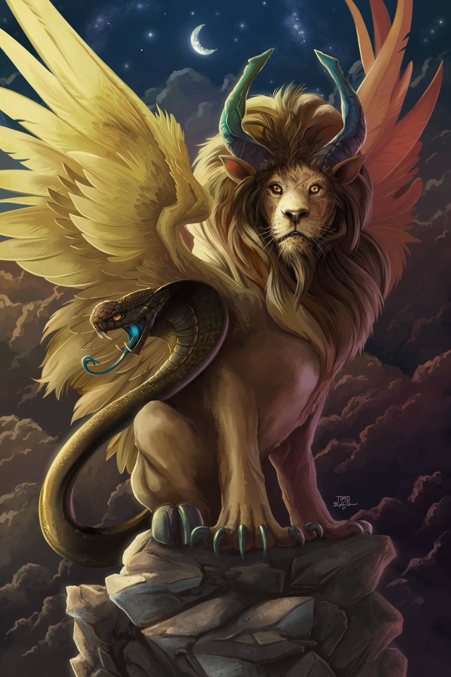 Chimeras Chimera_by_tsaoshin-d5bug0s