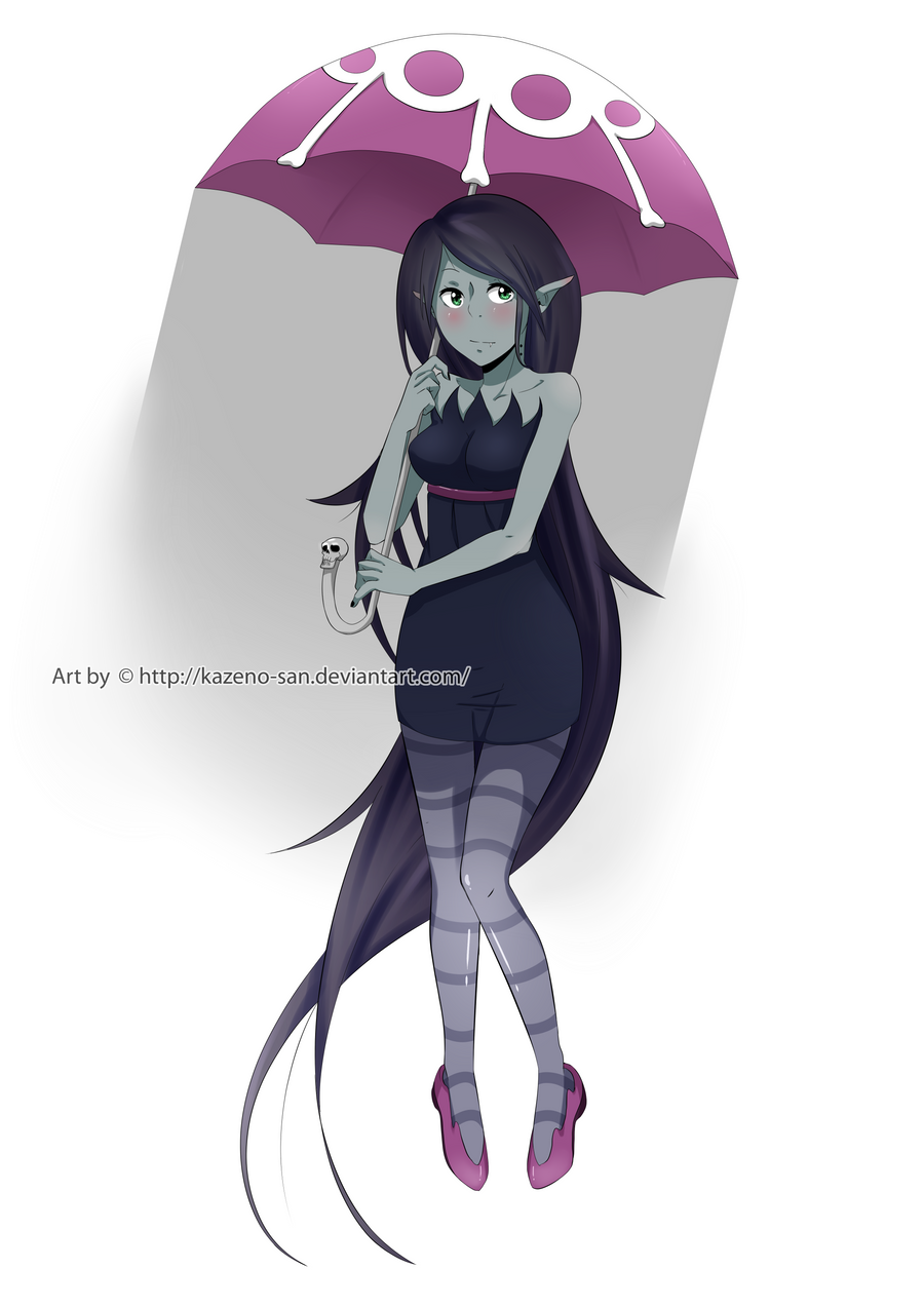 صور لمارسلين و هي انمي (سلسلة من كرتون الى انمي) Marceline_by_kazeno_san-d5b3uyh