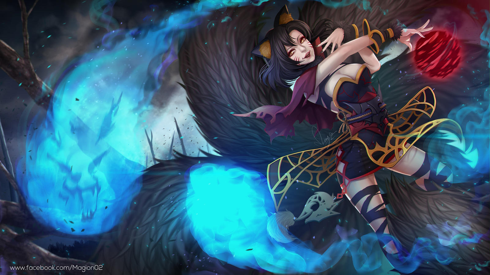 kitsune pagana - ID League_of_legends_ahri_by_magion02-d8an4zk