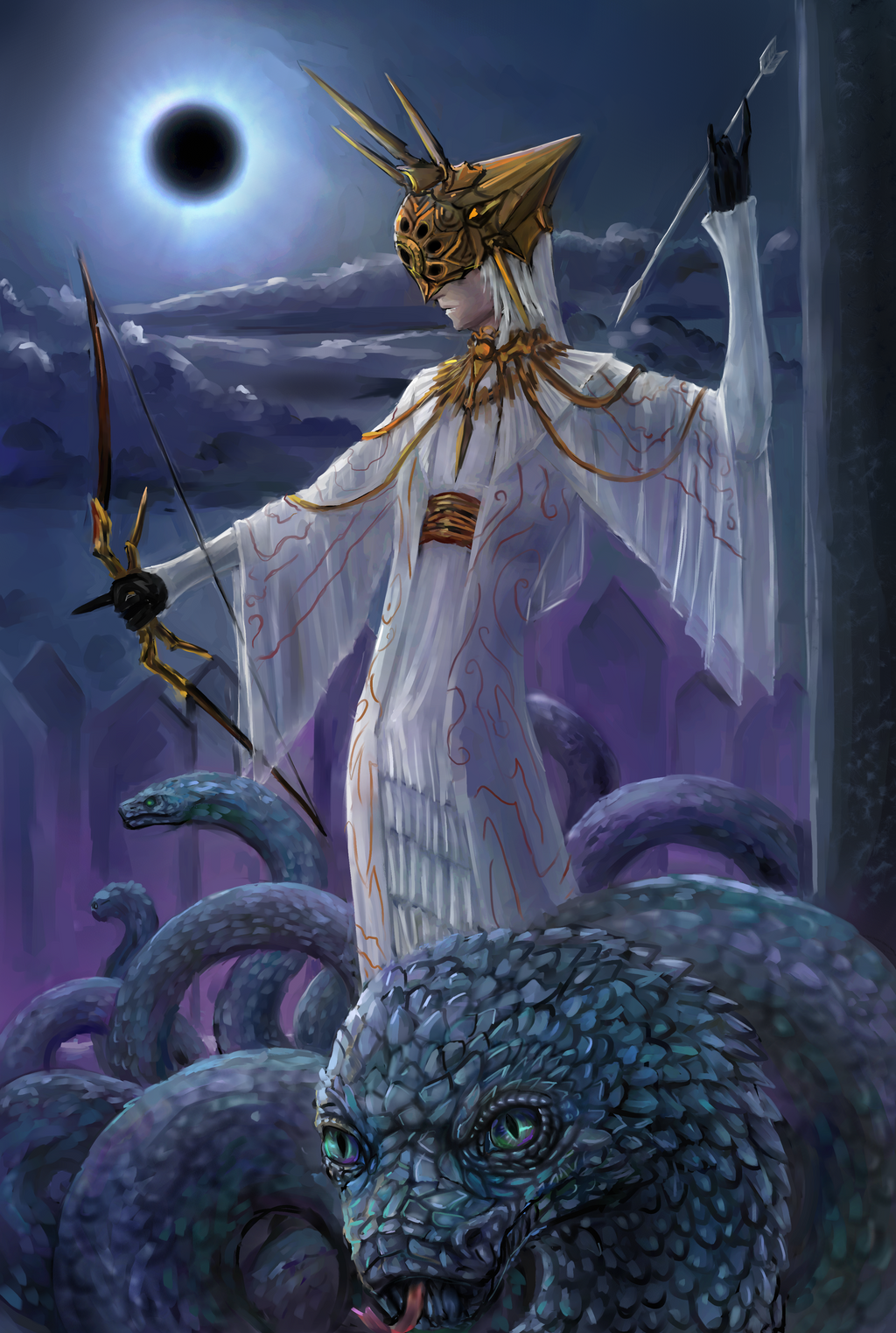Tales Of Altheros 1: Los Salones de la Serpiente - Página 2 Dark_souls__dark_sun_gwyndolin_by_theocrata-d8t9ume