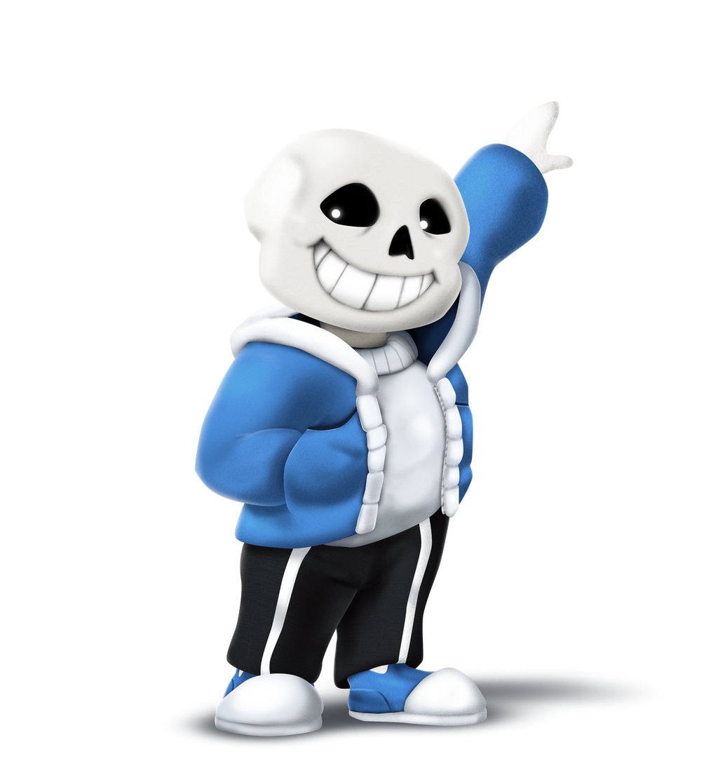 Dimensional Clash: ☆Somniverse Rising☆ [CHAR] Sans_ssb_transparency__by_locomotive111-d9gu88u