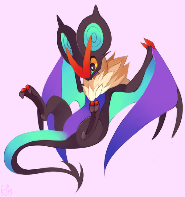 Je garde, je relâche, je tue un Pokémon - Page 2 Noivern_what_a_cutie_by_kiwiboob-d68ub93