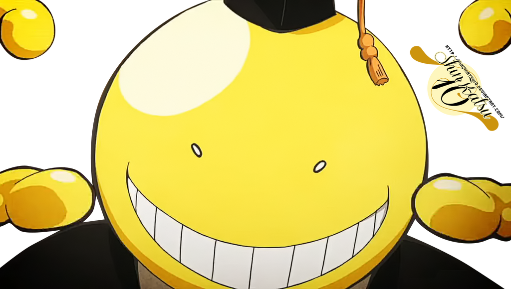 Reto literario adaptado al anime/manga _render_10__koro_sensei_by_shinkatsu10-d8hw6z4