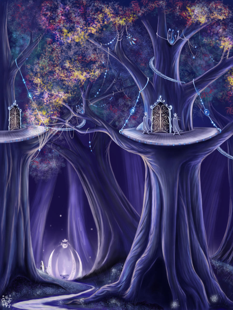 Hymn to Lothlórien Lothlorien_by_ivelena