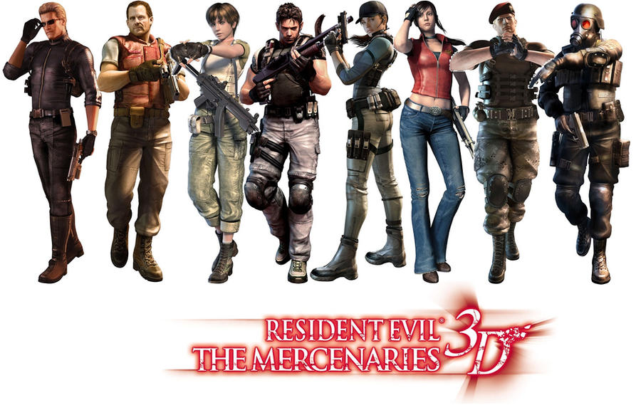 Let's Talk Some Bollocks About: The Nintendo 3DS & Super Street Fighter IV: 3D Edition - Page 2 Resident_evil_mercenaries_3d_by_pisceslilly198524-d42etn7