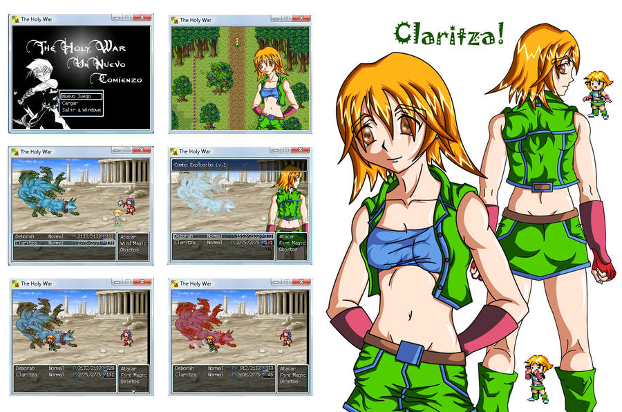 [RPG Maker 2k3] The Holy War 1.3 (3 horas jugables) Rpg_claritza_color_by_darkzero100