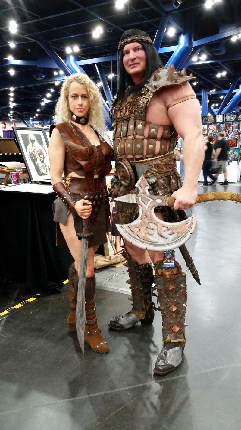 A nice photo Of Sandahl bergman in  pit fighter outfit Comicpalooza_2015___conan_the_barbarian_cosplay_by_imperius_rex-d8usmu4