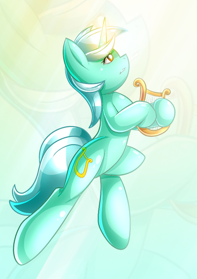 Pony art of the non diabetic variety.  - Page 24 Lyra_s_melody_by_wildscope-d9s8gv3