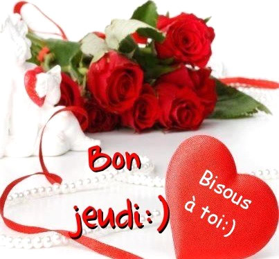 Bon jeudi :) Bisous à toi :)