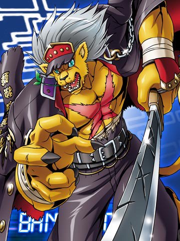 Digimon Photos~ BanchoLeomon_Collectors_Card2